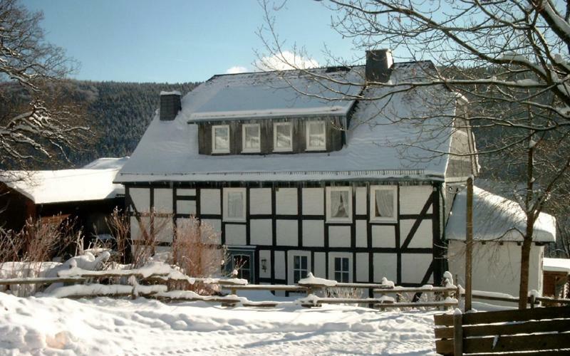 Pension Bergfrieden ชมาลเลนแบร์ก ภายนอก รูปภาพ